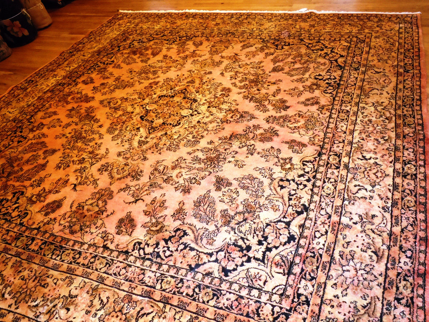 Kazmin Area Rug 11 x 10 ft (ca.1920) Handmade