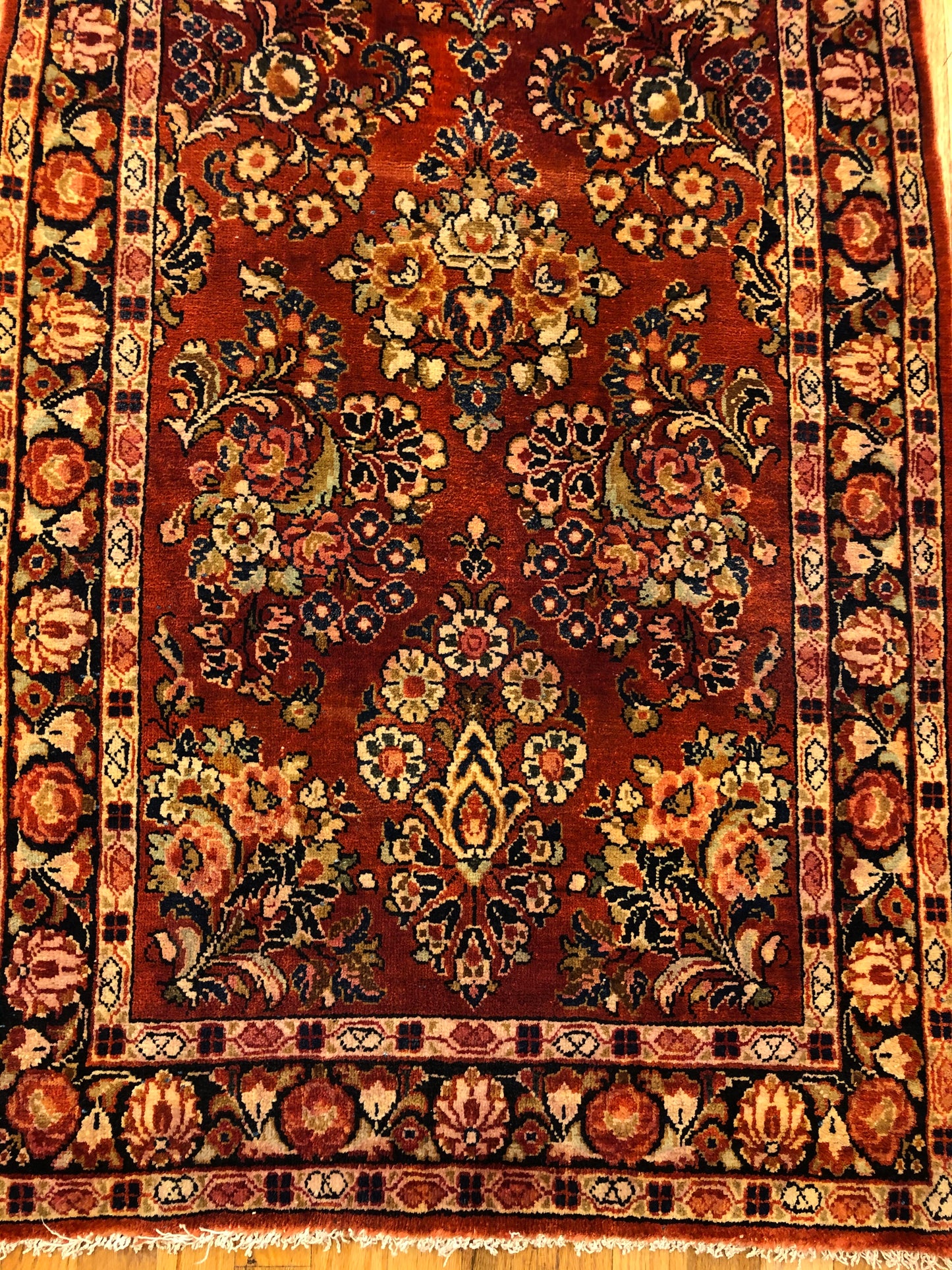 Sarouk 2'7 x 17'11 - Runner (ca.1910) Handmade