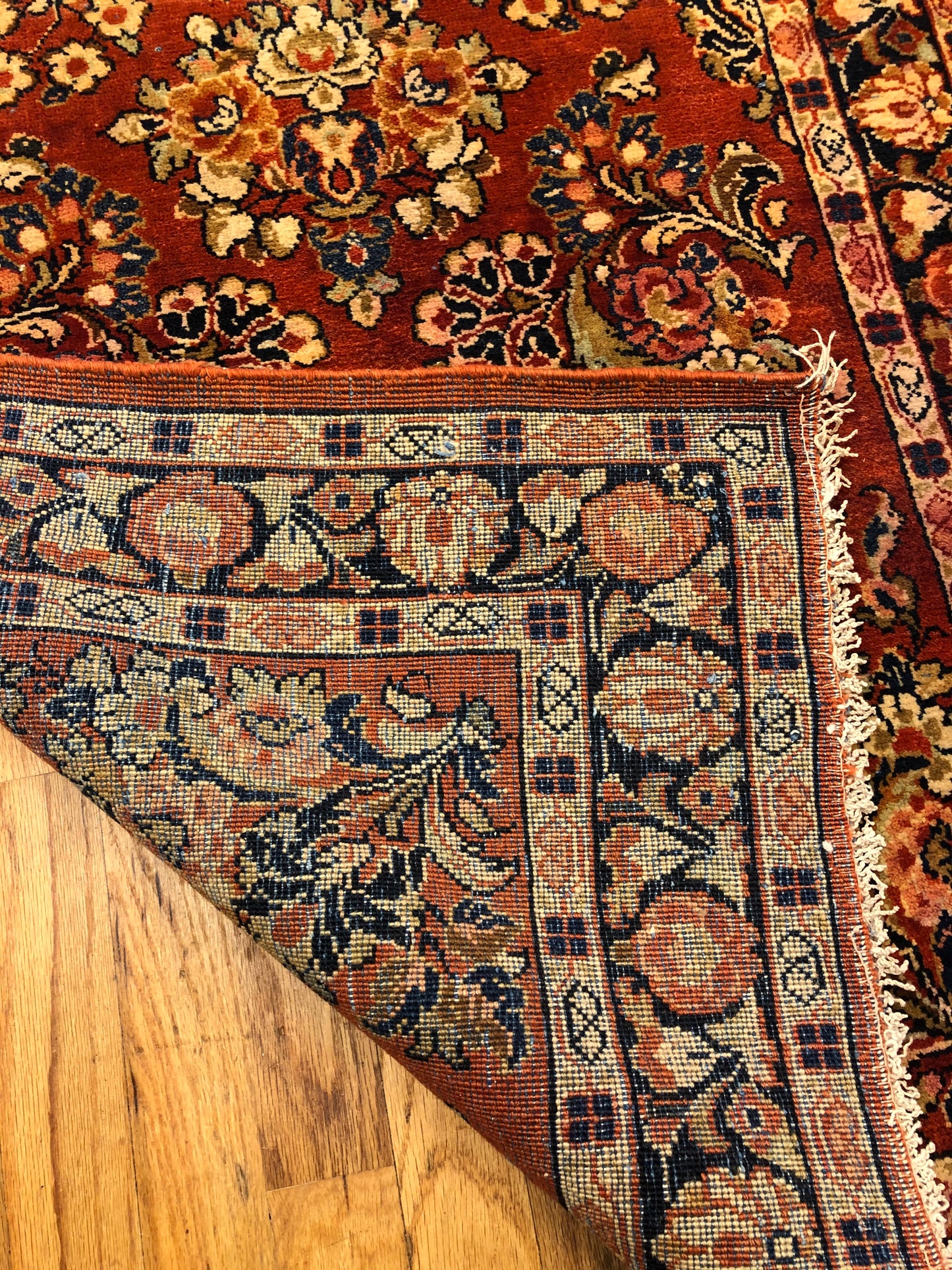 Sarouk 2'7 x 17'11 - Runner (ca.1910) Handmade