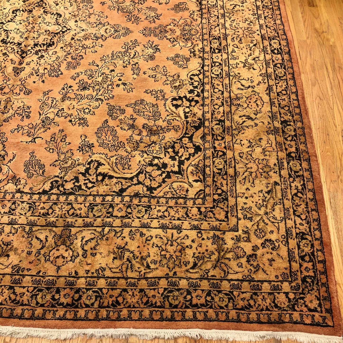 Kazmin Area Rug 11 x 10 ft (ca.1920) Handmade